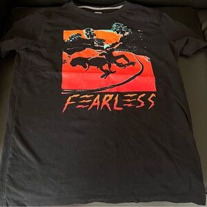 Boy’s  old navy brand Fearless Black Graphic T-Shirt